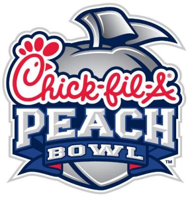 Peach Bowl Inc Chick-fil-A Peach Bowl Logo