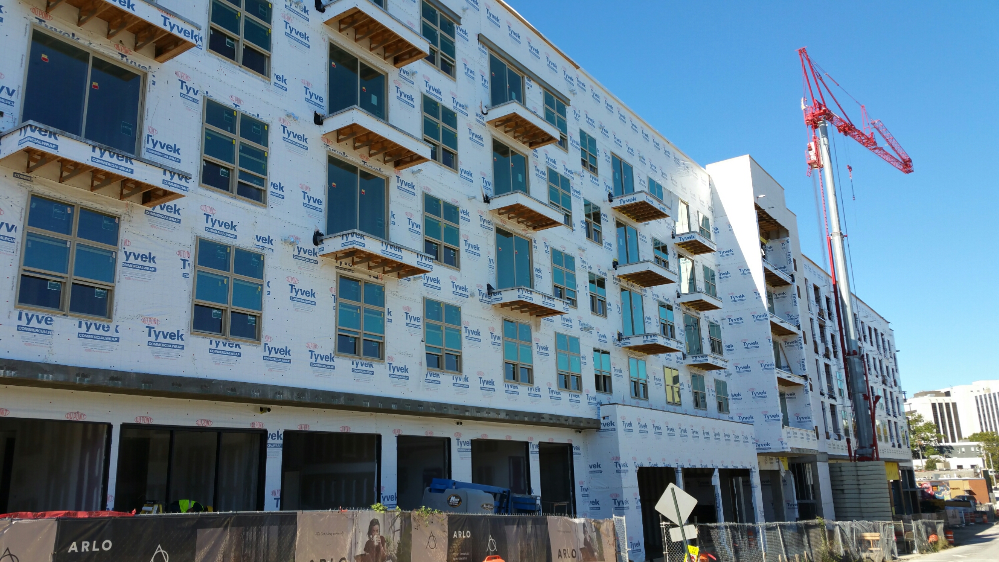 Work progresses on East Trinity Place apartments in Decatur