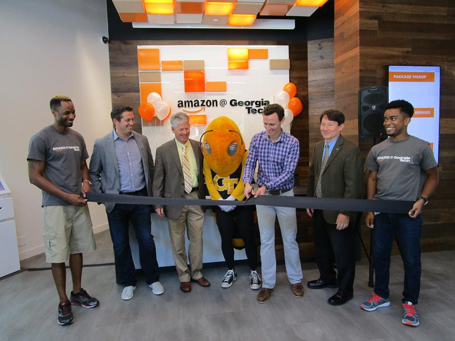 Amazon’s newest pickup location at the Georgia Tech opens