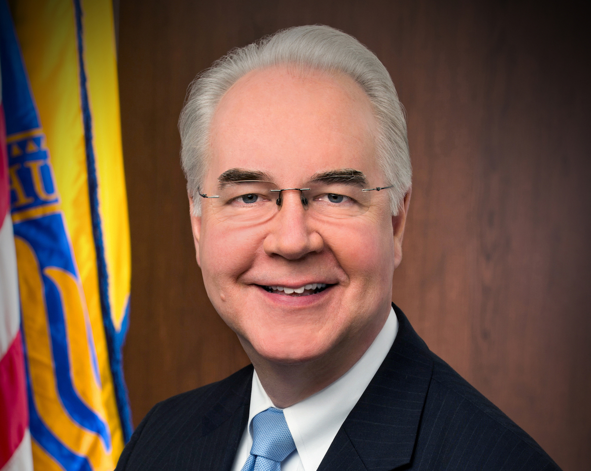 Tom Price out as secretary of Health and Human Services