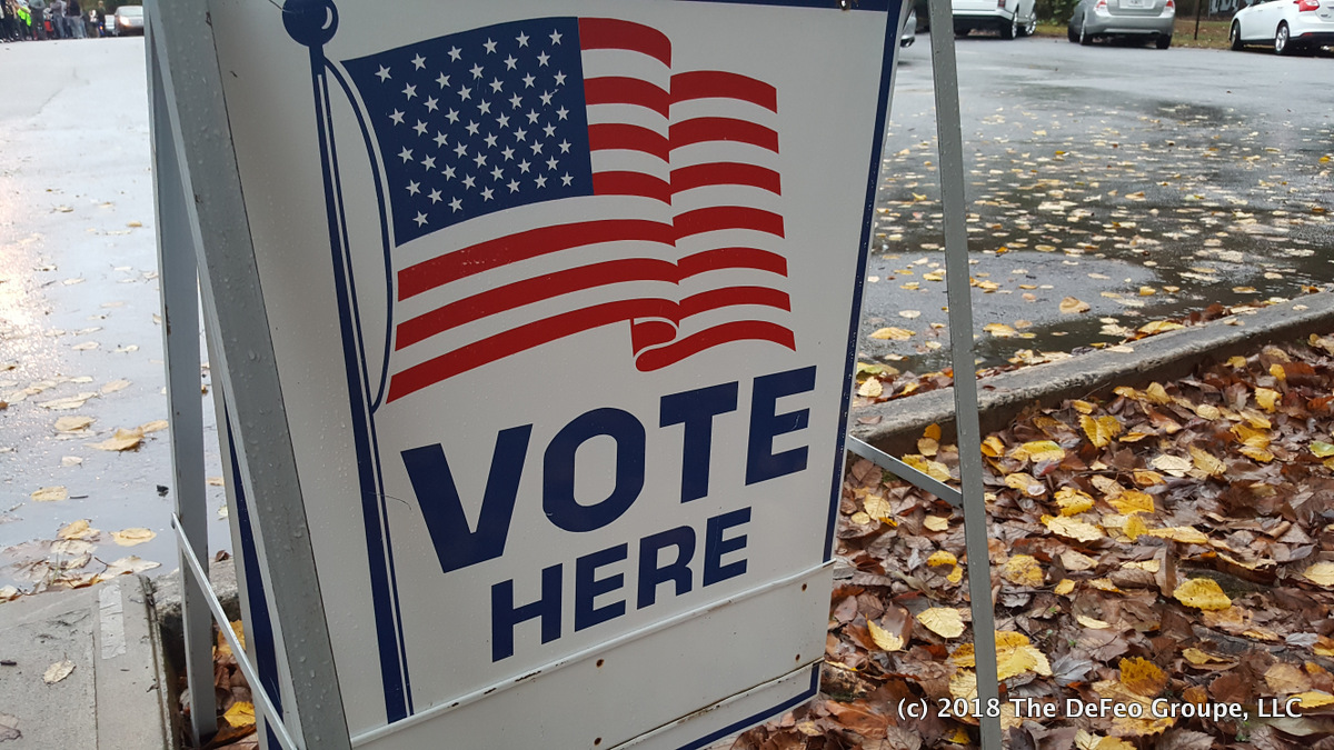 Busy polls, rain reported on election morning in Atlanta area